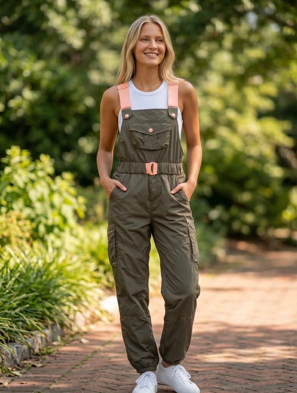 The Free People FP Movement Jumpsuit In Morning Meadow
